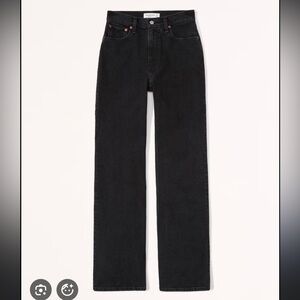 Abercrombie 90s relaxed fit high rise